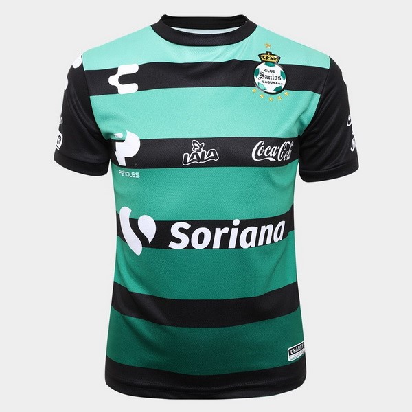 Maillot Football Santos Laguna Exterieur 2018-19 Noir